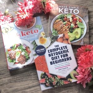 EVERYDAY KETO, COMPLETE KETOGENIC DIET, Keto Made Simple paperback & hardcovers